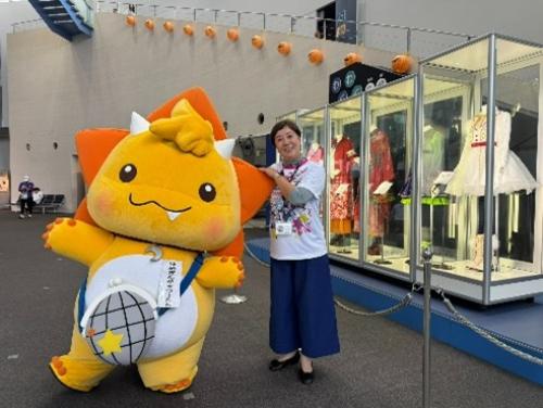 ウーたんと衣装展示