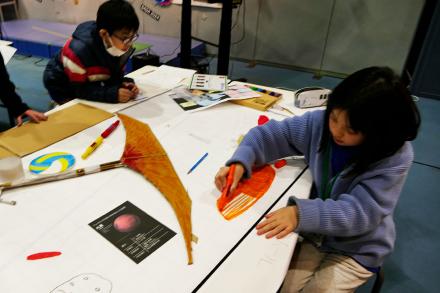 発表準備をする受講生