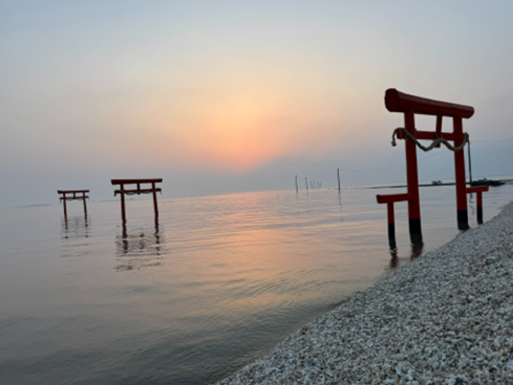 海中鳥居 海中鳥居