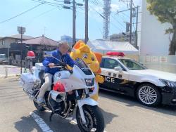 白バイとウーたん 白バイとウーたん