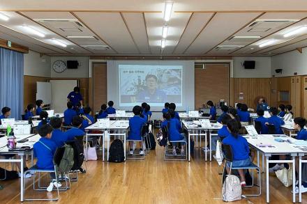 名誉校長からのメッセージ、うれしいな! 名誉校長からのメッセージ、うれしいな!